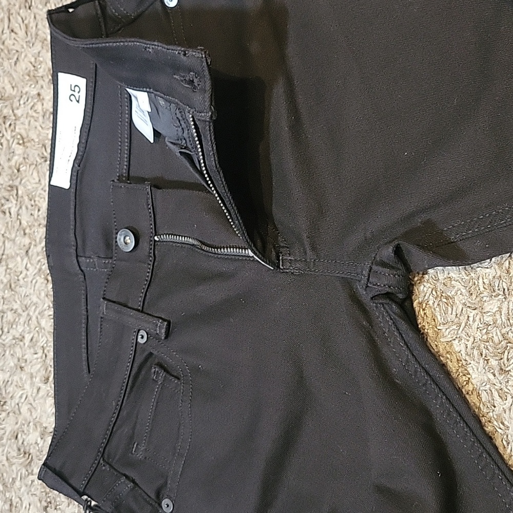 Rag & Bone Black Jeans Dylan Low Rise Slim Boyfriend 31 New - Picture 7 of 13
